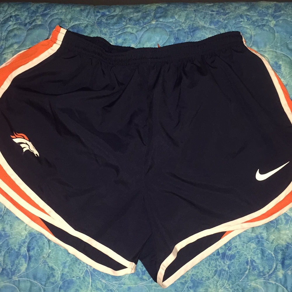 Denver Broncos Nike tempo shorts